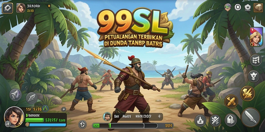 Gameplay Open World 99SL yang menakjubkan dan interaktif.