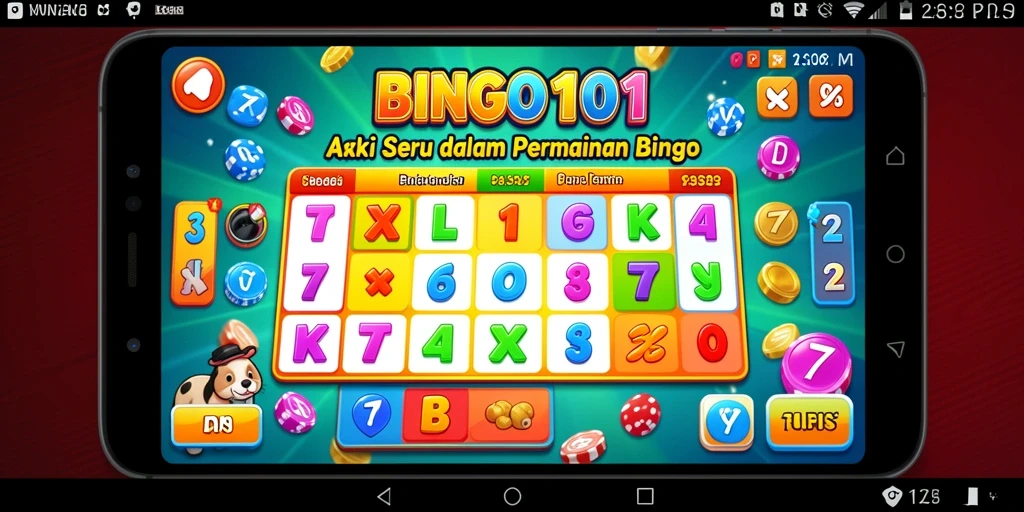 Tampilan gameplay seru BINGO101 dengan aksi mengasyikkan.