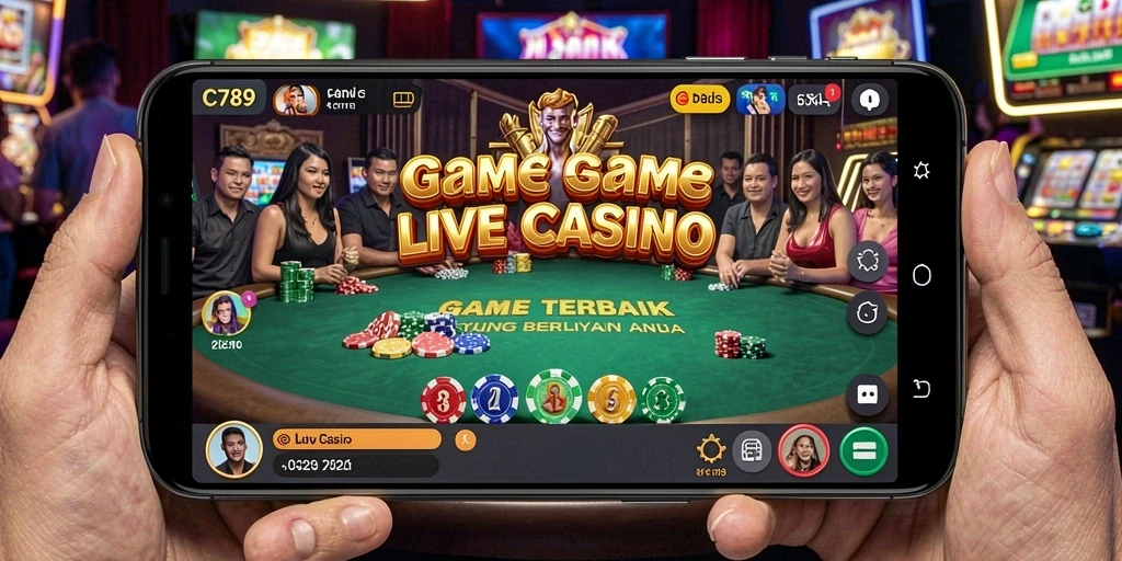 Gameplay langsung C789 dengan dealer profesional.