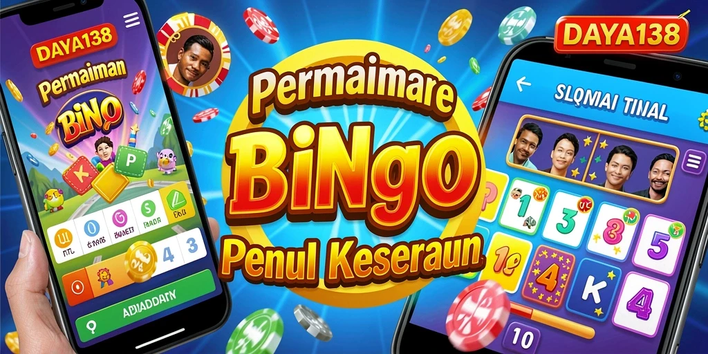 Tampilan gameplay Bingo yang menarik dan penuh warna.