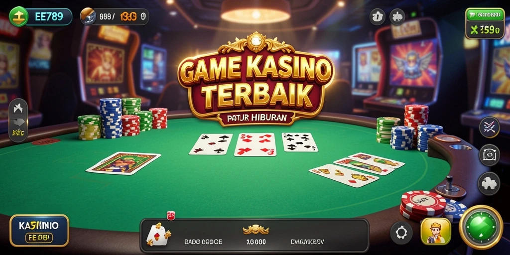 Gameplay menarik dari EE789 yang menampilkan berbagai permainan Kasino.