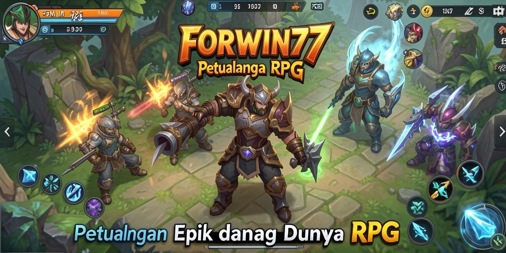 Gameplay seru dan mendebarkan di FORWIN77.
