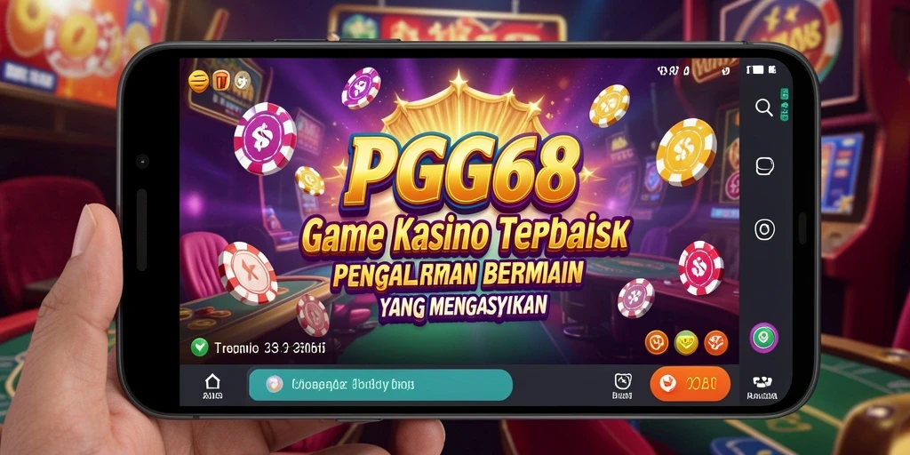 Screenshot PGG68 menampilkan gameplay kasino yang seru.