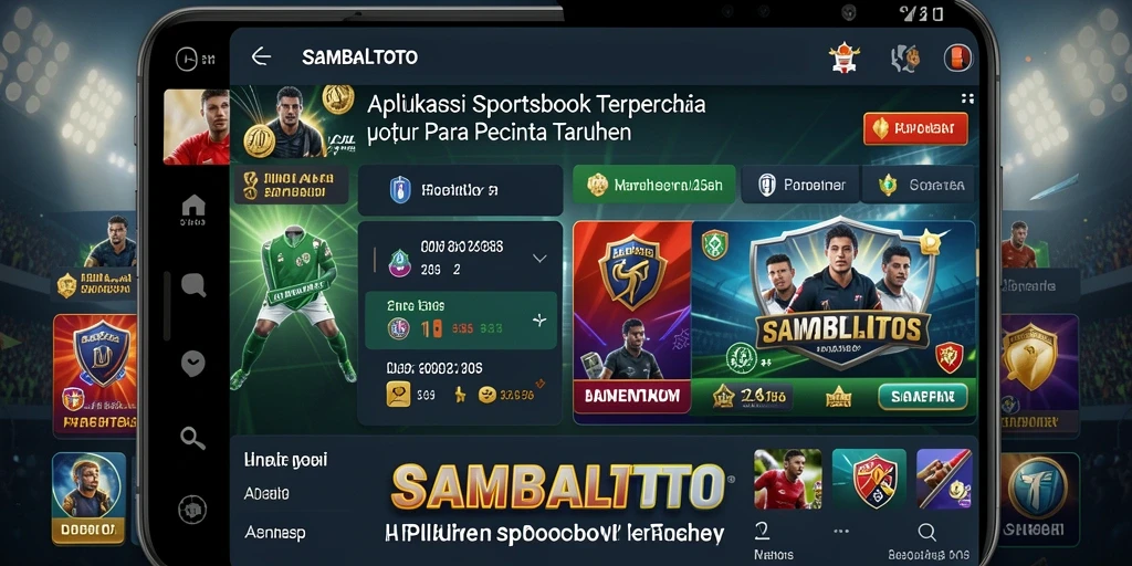 Tampilan gameplay menarik dari aplikasi Sportsbook SAMBALTOTO.