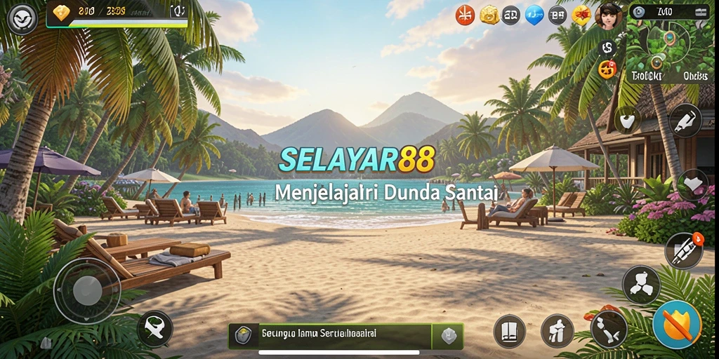 Tampilan gameplay menarik dari SELAYAR88 dengan elemen santai yang menyenangkan.