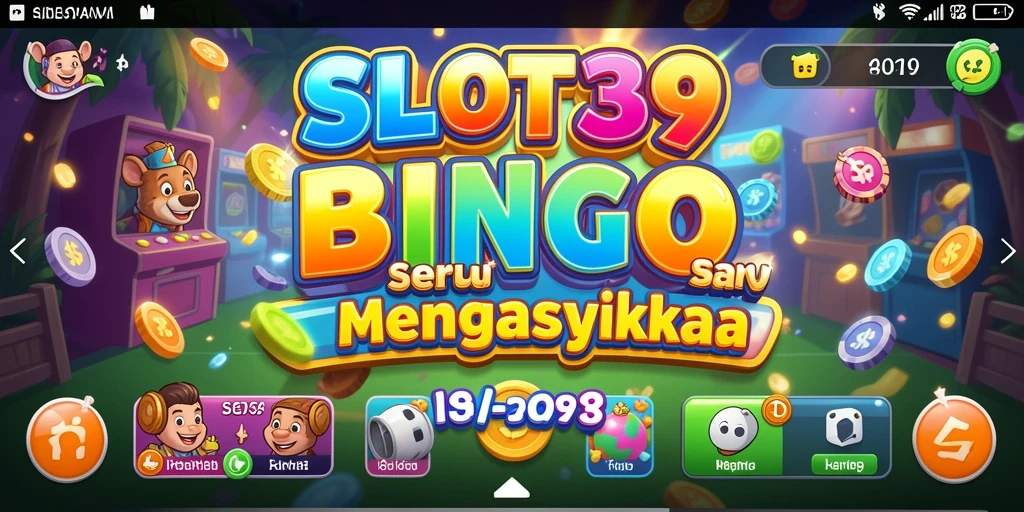 Tangkapan layar utama SLOT39 menampilkan gameplay Bingo yang menyenangkan.