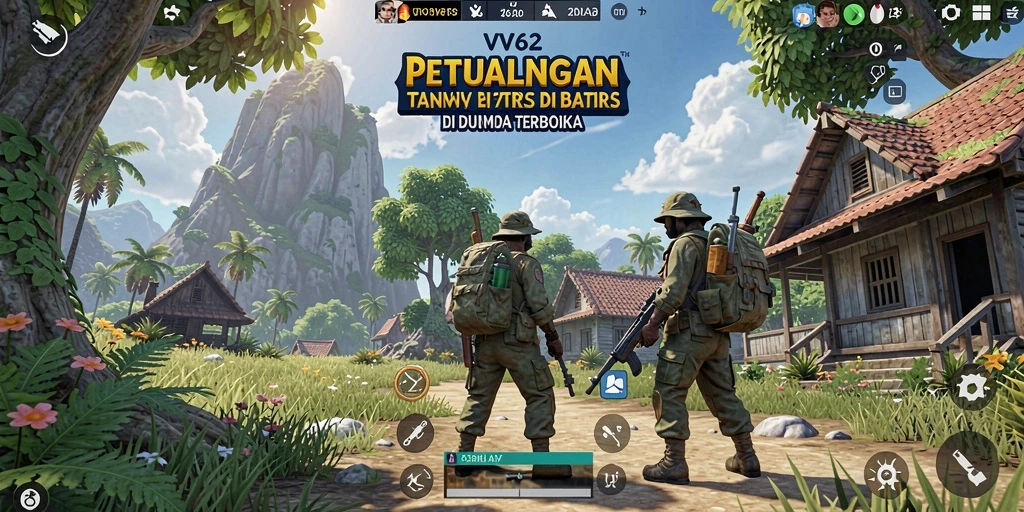 Screenshot gameplay menunjukkan eksplorasi dunia terbuka yang menakjubkan.